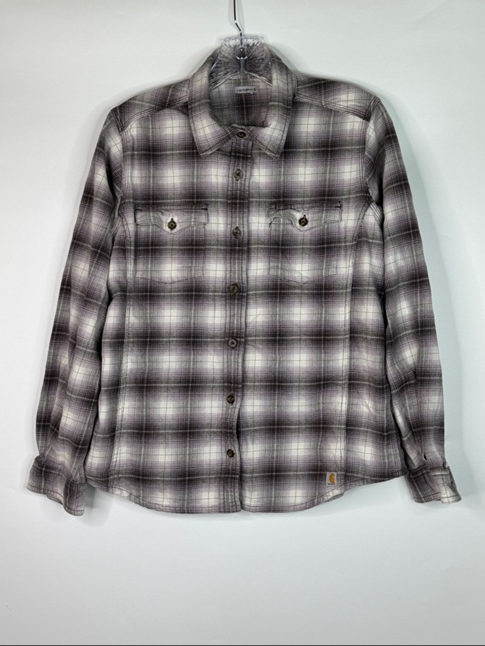 Carhartt 100714 079 Hamilton Flannel Shirt II Size Large